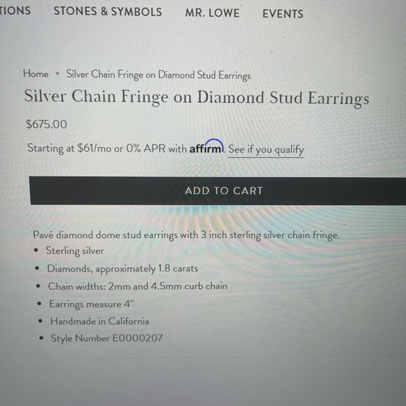 Sheryl Lowe Sterling and diamond. See photo for details - Picture 3 of 5